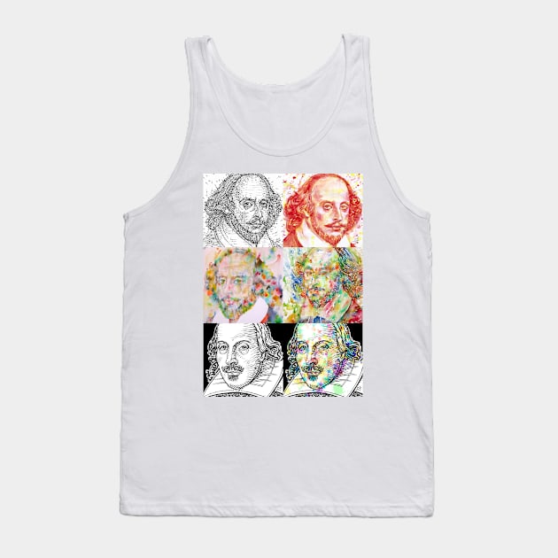 SIX TIMES WILLIAM SHAKESPEARE .1 Tank Top by lautir